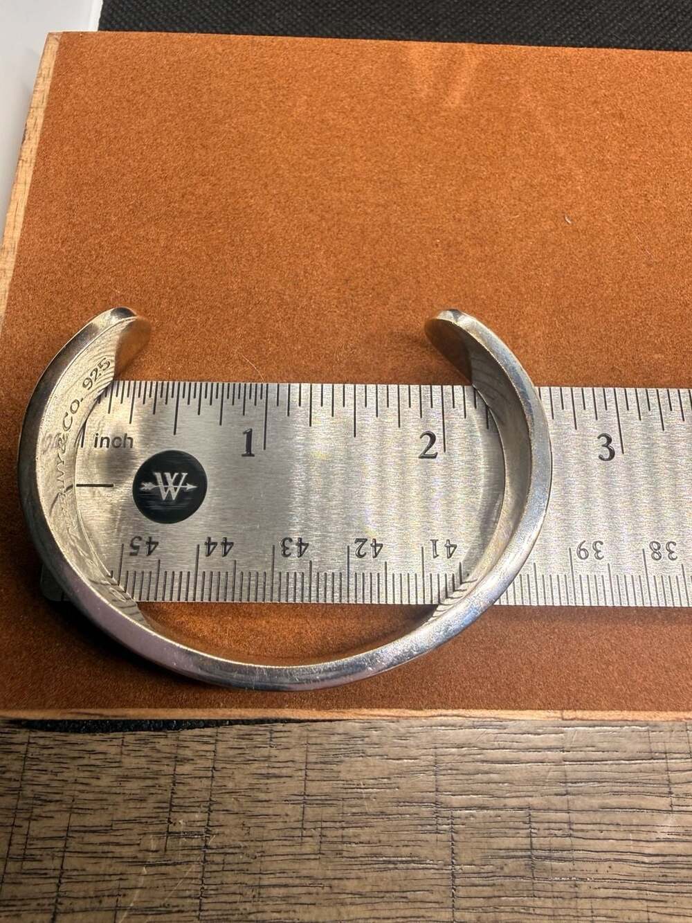 Tiffany & Co. 1837 Cuff Bracelet Sterling Silver